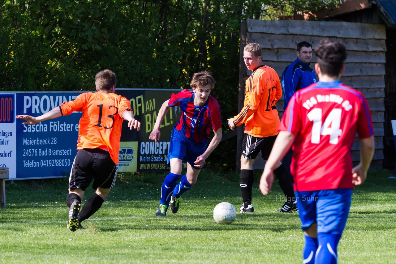 Bild 252 - Herren FSG BraWie 08 - TSV Ntzen : Ergebnis: 1:2